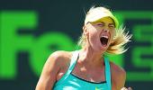 Haas marches into Miami semis; Sharapova edges Errani