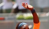 Sluggish Serena begins Madrid defence with laboured win