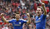 PHOTOS: Chelsea sink champions United with late own goal