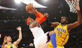 NBA: Knicks beat Pacers to level series at 1-1