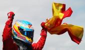 F1: Alonso turns up the heat with Spanish win