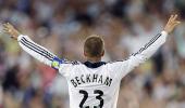 David Beckham bows out on a high