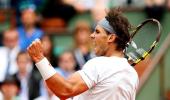 PHOTOS: Nadal stumbles, Tsonga sizzles at French Open