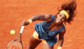 PHOTOS: Calm Serena says 'psycho' side under wraps
