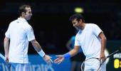 Paes-Stepanek make winning start at World Tour finals