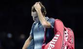 Federer walks off into shadows with clock ticking