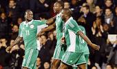 Ameobi scores blinder as Nigeria draw with Italy