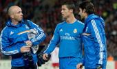 La Liga Photos: Ronaldo hurt as Real, Barca and Atletico cruise