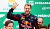 PHOTOS: Vettel wraps up F1 season with another easy victory in Brazil
