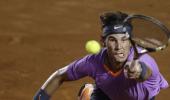 Unstoppable Nadal breathing down Djokovic's neck in China