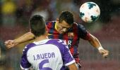 La Liga: Sanchez double lifts Barca as Ronaldo fires Real