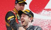 PHOTOS: Sebastian Vettel takes fourth win in a row