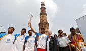 2014 CWG: QBR goes to Qutub Minar, India leg ends