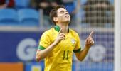 Football: Brazil made to work hard by troubled Zambia