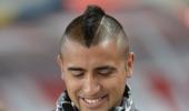 Late arrival Vidal fined and benched by Juventus