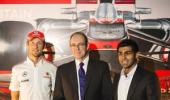 When Shah Rukh quizzed former F1 champion Button