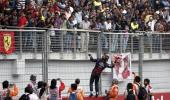 Vettel reprimanded after winning fourth title at Indian F1 GP