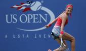 Azarenka survives as seeds tumble at U.S. Open