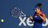 US Open: Sania Mirza-Jie Zheng upset fourth seeds, enter semis