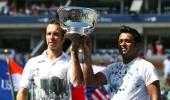 PHOTOS: For ever-smiling Paes age is just a number