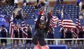 PHOTOS: Serena shows no signs of fading, matches Federer