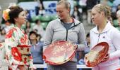 PHOTOS: Kvitova downs Kerber to take Tokyo Title