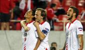 Europa League: Benfica, Sevilla take first leg advantage in semis