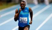 Bolt breaks 10 seconds under roof in Warsaw