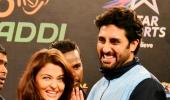 PHOTOS: Amitabh, Aishwarya say kabaddi, kabaddi for Abhishek's team