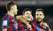 La Liga PHOTOS: Messi helps 10-man Barca sink Elche in season opener