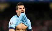 City striker Aguero charged by FA with violent conduct