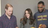 PHOTOS: Prince William and Kate attend NBA game