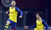 Champions League: Ramsey's stunner seals Arsenal win