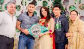 PHOTOS: Boxer Amir Khan in Pak to help Peshawar victims