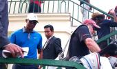 Crowds throng Delhi Golf Club to watch Tiger Woods tee off