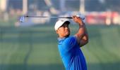 Tiger Woods tees off at private Delhi golf event