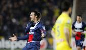 Ibrahimovic brace takes PSG into fifth League Cup final