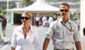 Michael Schumacher's wife talks to him to lure him out of coma