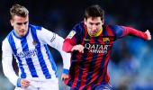 King's Cup: Messi on target as Barcelona set up final with Real