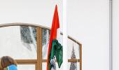 India flag hoisted at Sochi marking Olympic return