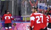 Ice hockey: Canada, US advance; Russia sweats