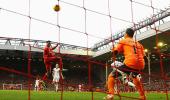 EPL PHOTOS: Super Sturridge keeps Liverpool in title hunt; Toons bt Villa