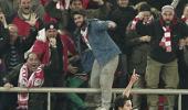 Champions League: United stunned by Olympiakos; Dortmund thrash Zenit