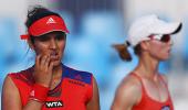 Sania starts New Year on losing note