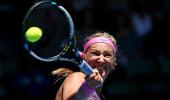 Australian Open: Azarenka staggers into 2nd round