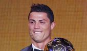 PHOTOS: Ronaldo, Pele get emotional at Ballon d'Or awards night