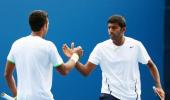 Bopanna-Qureshi survive Melbourne heat and first round scare