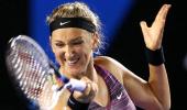 Azarenka thriving on pressure as she chases hat-trick at Australian Open