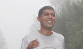 Lone Indian in Brazil ultramarathon runs because 'there's peace there'