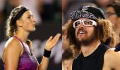 Advancing Azarenka sidesteps marriage talk